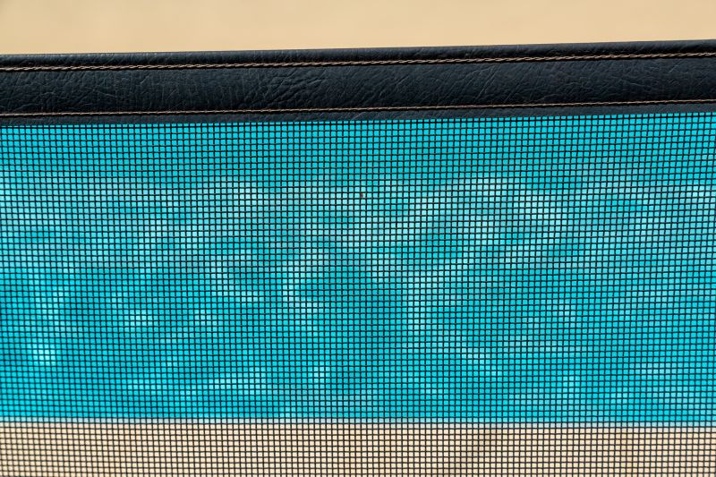 Mesh Fence with Clear Visibility